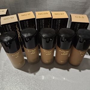 3x MAC COSMETICS- RADIANCE Serum Foundation